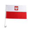 High Quality Decoration Car Country Flag Car Flags Window Polyester