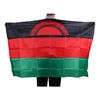 Promotional High Quality Satin Fabric National Flag Body Cape Custom Flags