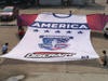 Custom Double Sided Flag Digital Printing Full Color Huge Flag