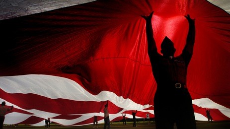 Custom Double Sided Flag Digital Printing Full Color Huge Flag