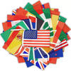 Custom International String Flag Set 14*21cm String Flags