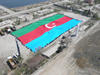 Custom Double Sided Flag Digital Printing Full Color Huge Flag