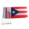 High Quality Decoration Car Country Flag Car Flags Window Polyester
