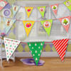 Sublimation Blank Bunting Flag String Bunting Flag Banner