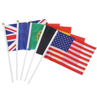 21cm Hand Held Flag European Union Blank Hand Flag 30x45