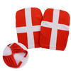 Custom Flag Digital Printing Full Color 200t Polyester Car Mirror Cover Flag