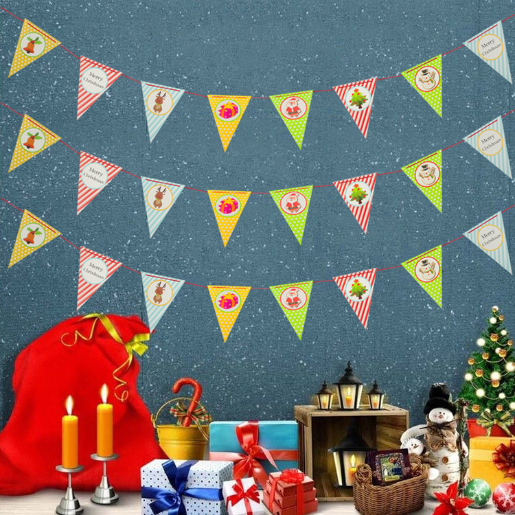 Sublimation Blank Bunting Flag String Bunting Flag Banner