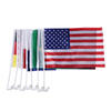 High Quality Decoration Car Country Flag Car Flags Window Polyester